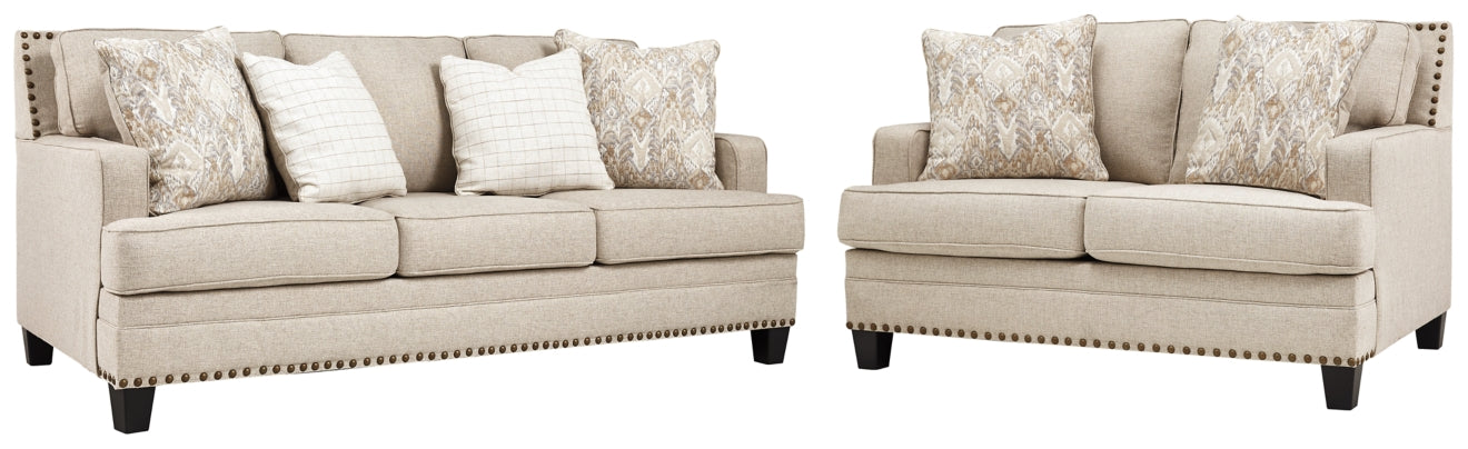 Claredon Sofa and Loveseat - furniture place usa