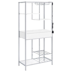 Figueroa White Wine Cabinet - furniture place usa
