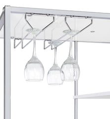 Figueroa White Wine Cabinet - furniture place usa
