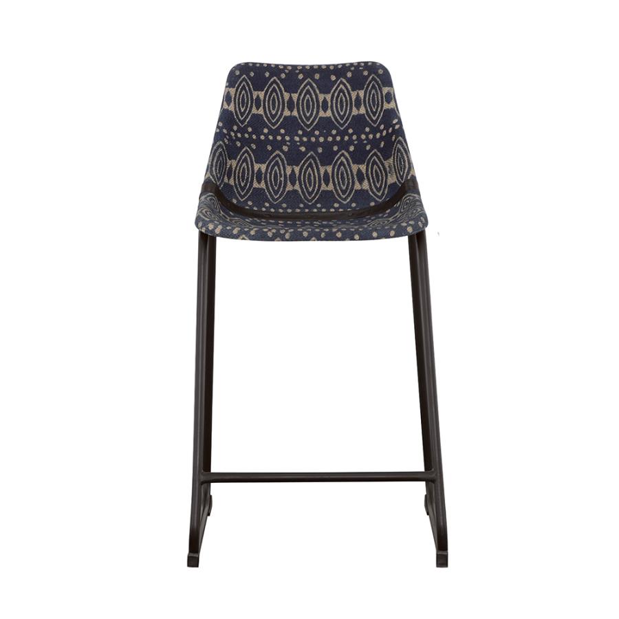 Marquise Blue Counter Stool - furniture place usa
