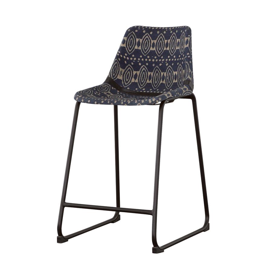 Marquise Blue Counter Stool - furniture place usa