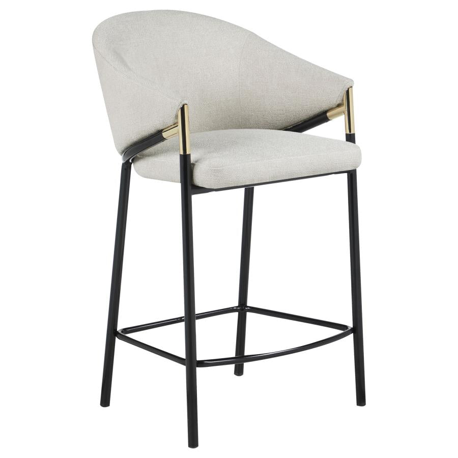 Chadwick Beige Counter Stool - furniture place usa