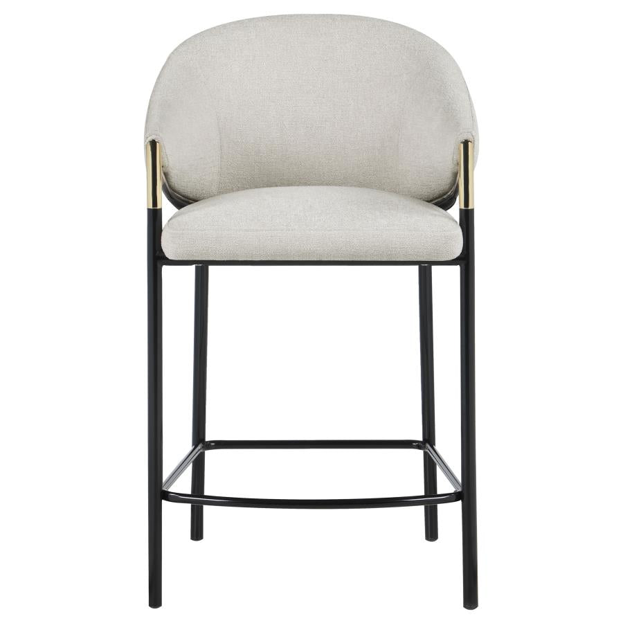 Chadwick Beige Counter Stool - furniture place usa