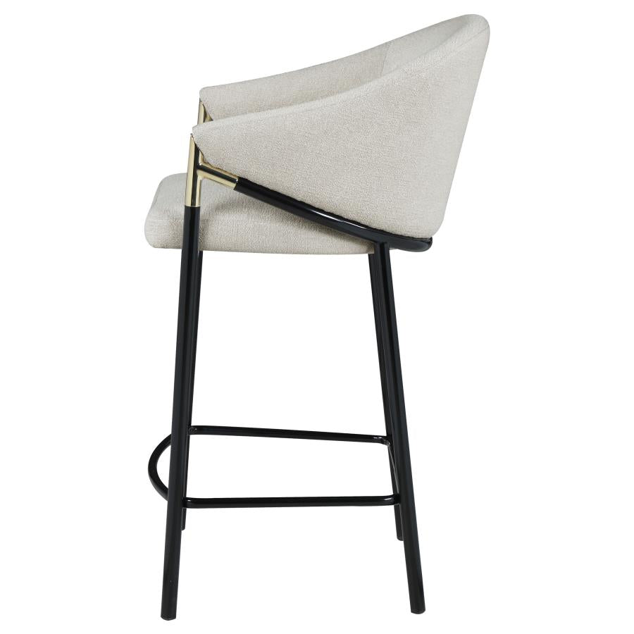 Chadwick Beige Counter Stool - furniture place usa