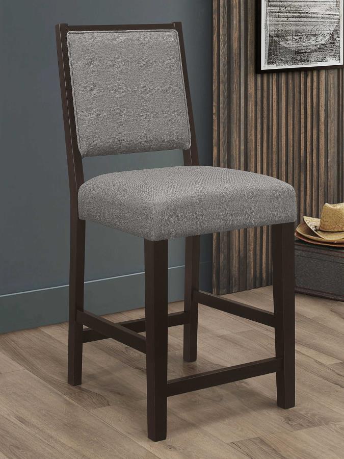 Bedford Grey Counter Stool - furniture place usa
