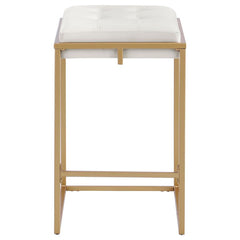 Nadia Beige Counter Stool - furniture place usa