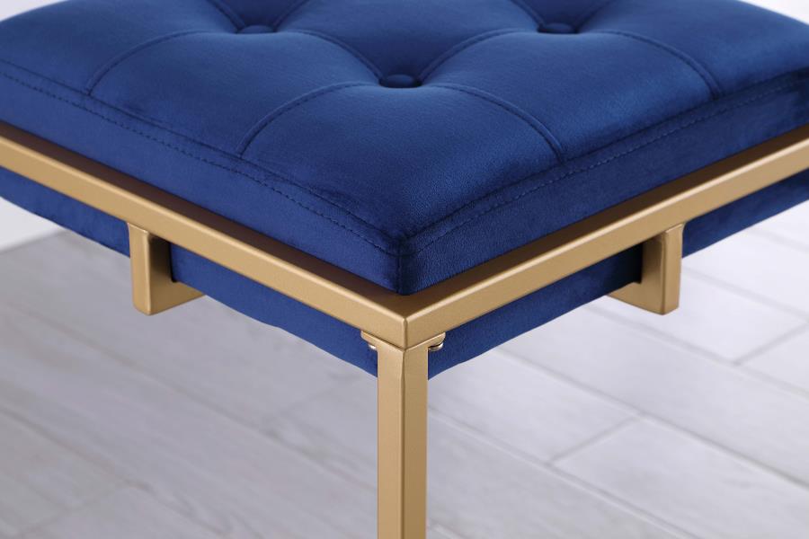 Nadia Blue Counter Stool - furniture place usa