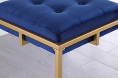 Nadia Blue Counter Stool - furniture place usa