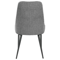Alan Grey Side Chair - furniture place usa