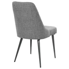 Alan Grey Side Chair - furniture place usa