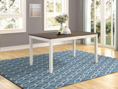 Fortress Ivory 7 Pc Dining Set - furniture place usa