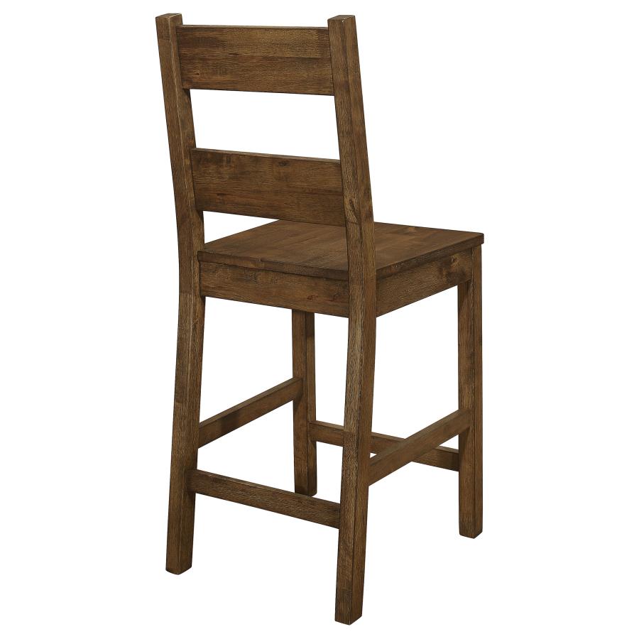 Coleman Brown Counter Stool - furniture place usa