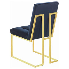 Cisco Blue Side Chair - furniture place usa