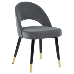 Lindsey Grey Side Chair - furniture place usa