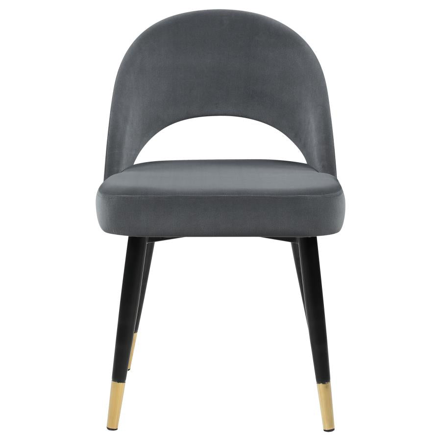 Lindsey Grey Side Chair - furniture place usa