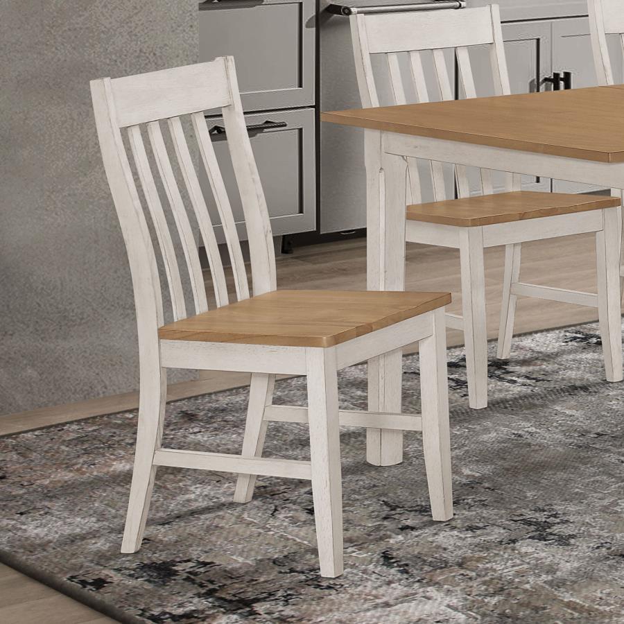 Kirby Ivory Side Chair - furniture place usa