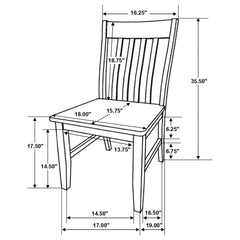 Kirby Ivory Side Chair - furniture place usa