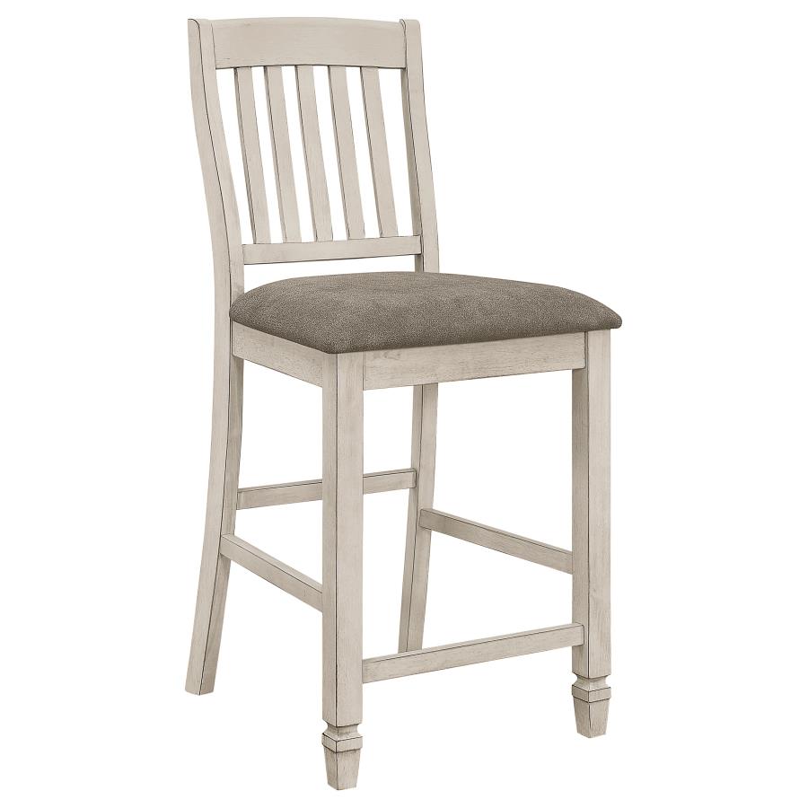 Sarasota Ivory 5 Pc Counter Height Dining Set - furniture place usa
