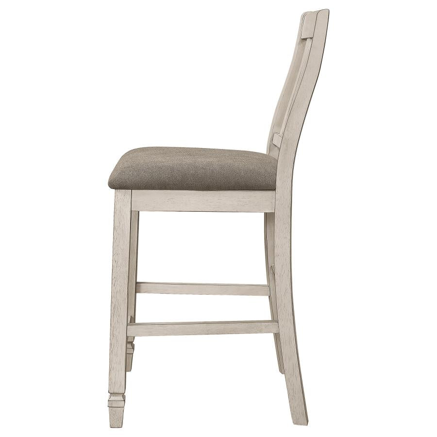 Sarasota Ivory Counter Stool - furniture place usa