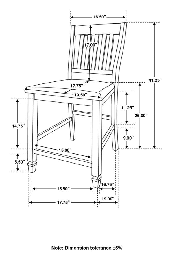 Sarasota Ivory Counter Stool - furniture place usa