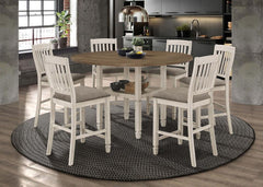 Sarasota Ivory Counter Stool - furniture place usa
