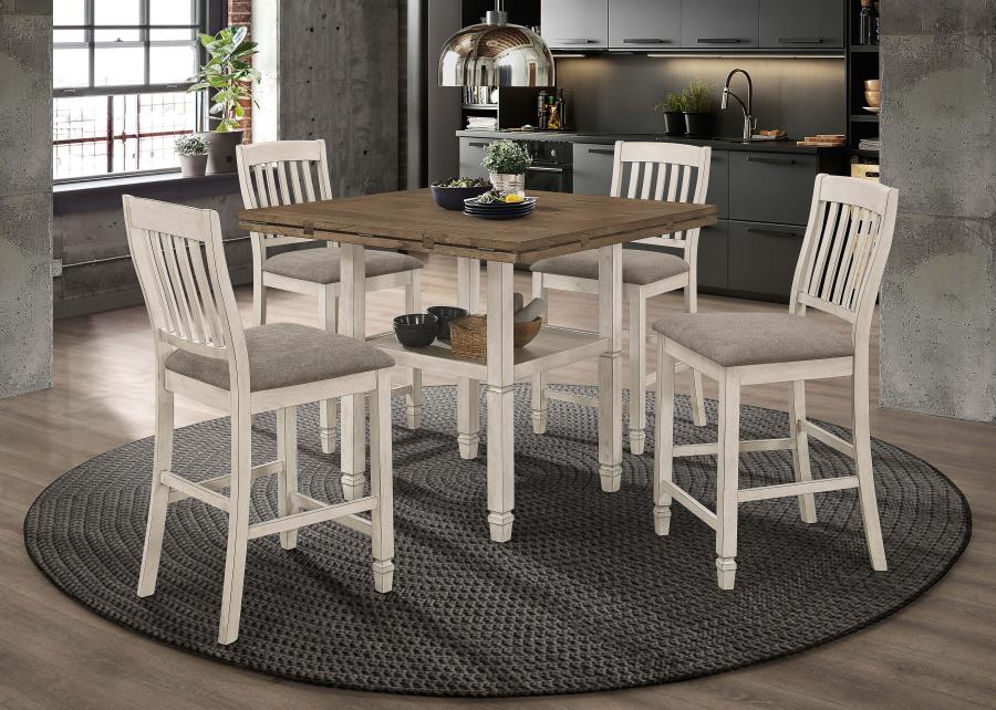 Sarasota Ivory Counter Stool - furniture place usa