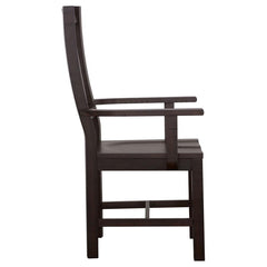 Calandra Brown Arm Chair - furniture place usa