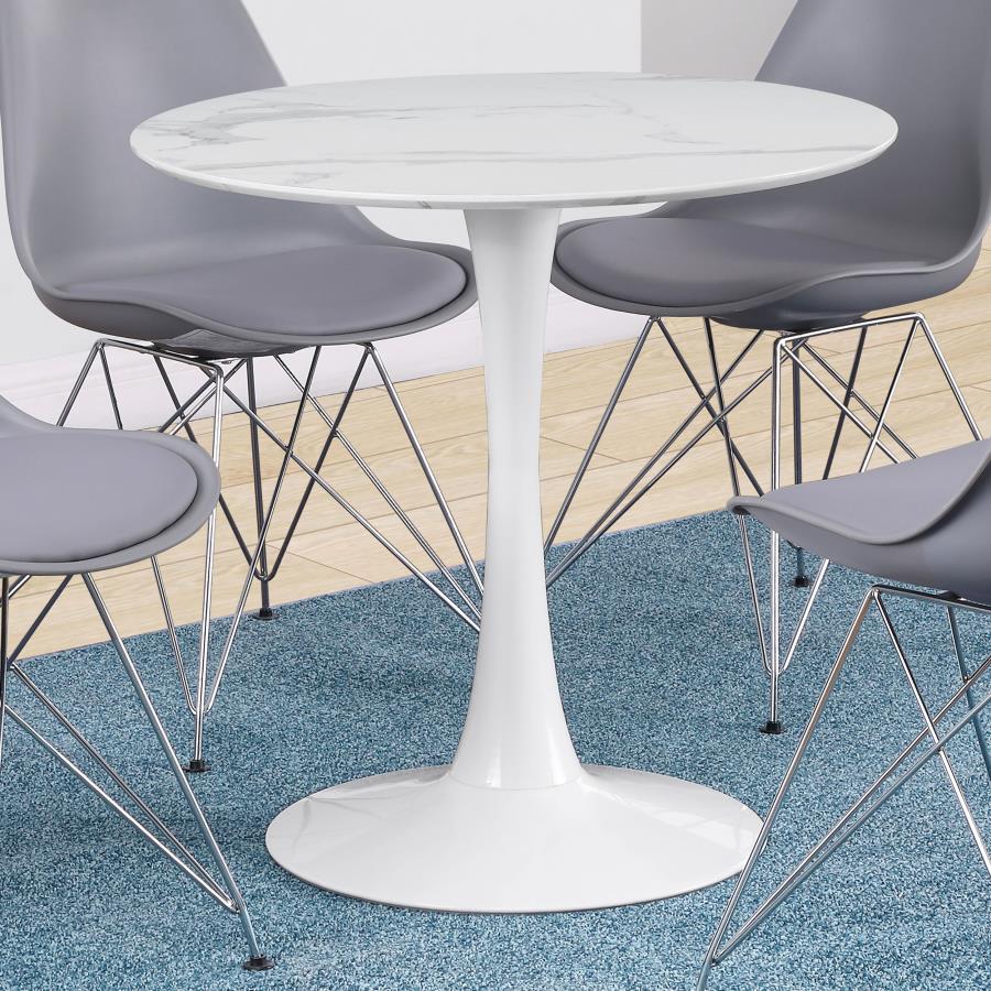 Arkell White Dining Table - furniture place usa