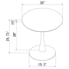 Arkell White Dining Table - furniture place usa