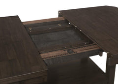 Prentiss Brown Counter Height Dining Table - furniture place usa
