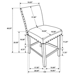 Ralland Beige Counter Stool - furniture place usa