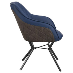 Mayer Blue Arm Chair - furniture place usa