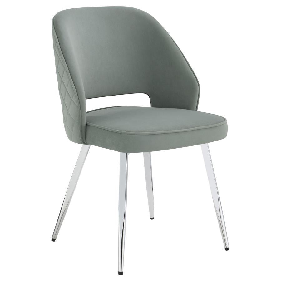 Hastings Grey Side Chair - furniture place usa