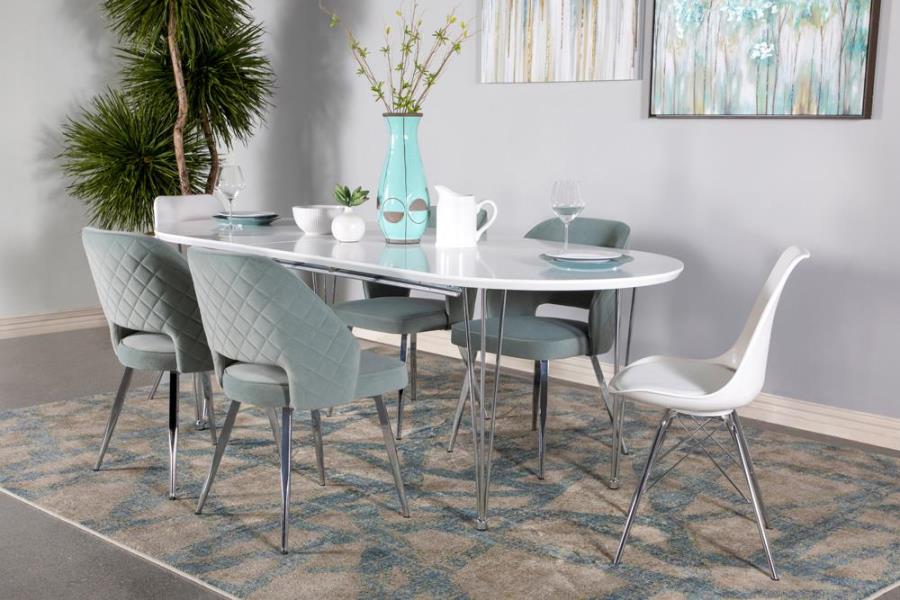 Hastings Grey Side Chair - furniture place usa