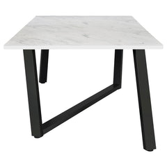 Mayer White Dining Table - furniture place usa