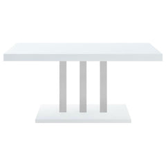 Brooklyn White 5 Pc Dining Set - furniture place usa