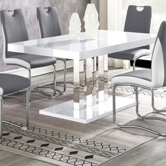 Brooklyn White Dining Table - furniture place usa