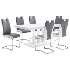 Brooklyn White Dining Table - furniture place usa