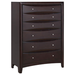 Phoenix Brown Eastern King Bed 5 Pc Set - furniture place usa