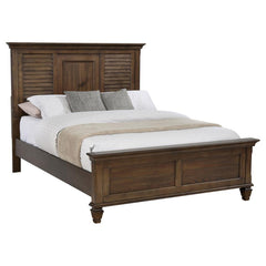 Franco Brown California King Bed - furniture place usa
