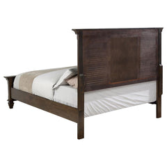 Franco Brown Queen Bed - furniture place usa