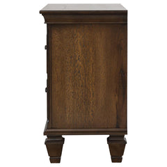 Franco Brown Nightstand - furniture place usa