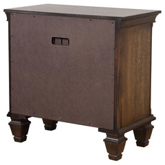 Franco Brown Nightstand - furniture place usa