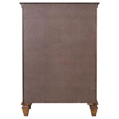 Franco Brown Chest - furniture place usa