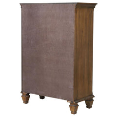 Franco Brown Chest - furniture place usa
