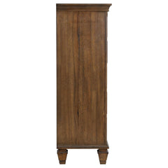 Franco Brown Chest - furniture place usa
