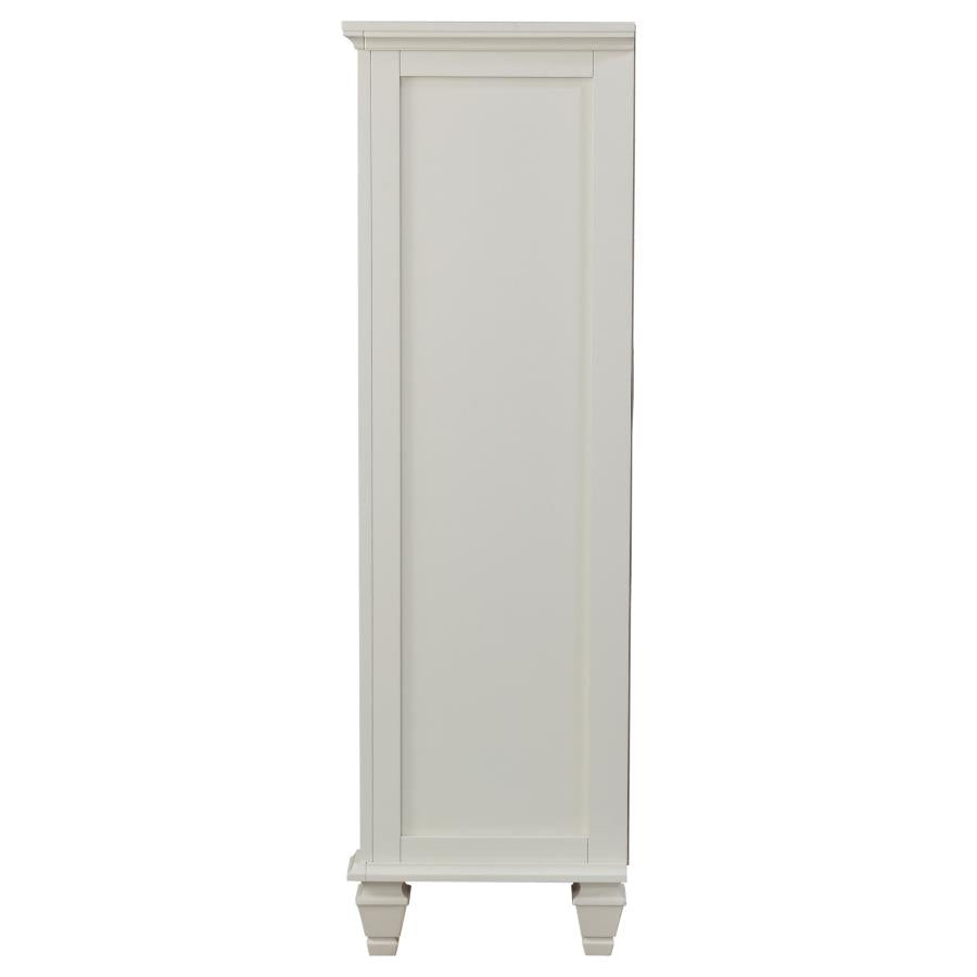 Sandy Beach Ivory Door Chest - furniture place usa