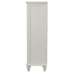 Sandy Beach Ivory Door Chest - furniture place usa
