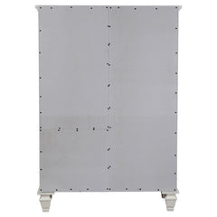 Sandy Beach Ivory Door Chest - furniture place usa