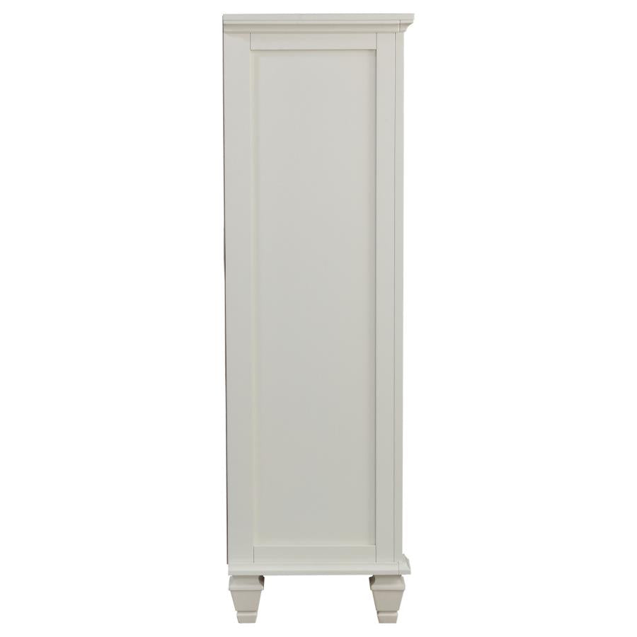 Sandy Beach Ivory Door Chest - furniture place usa